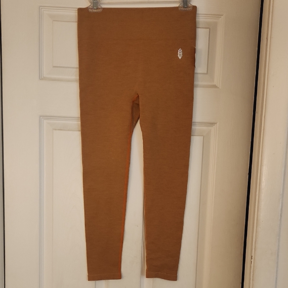 Free People Ribbed Leggings